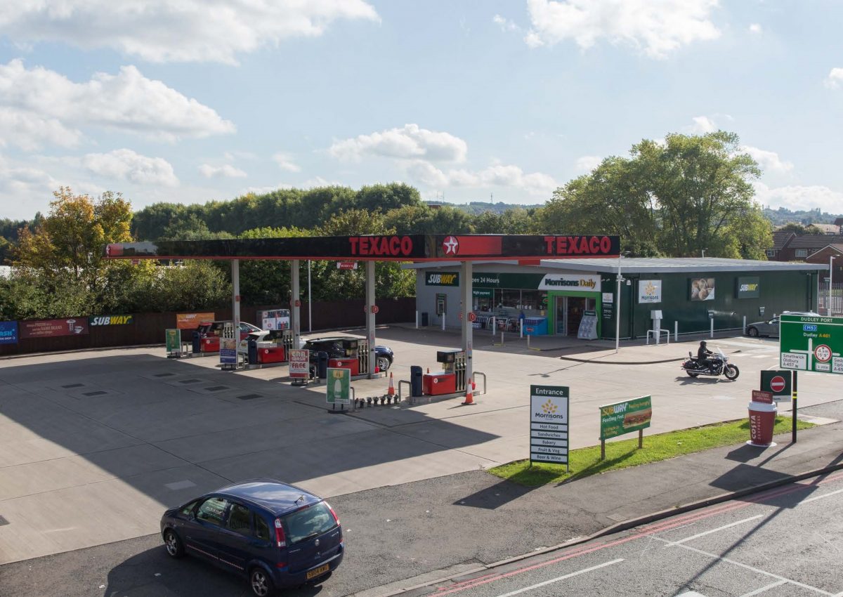 Rontec Petrol Station with Convenience Store & Car Wash, Tipton