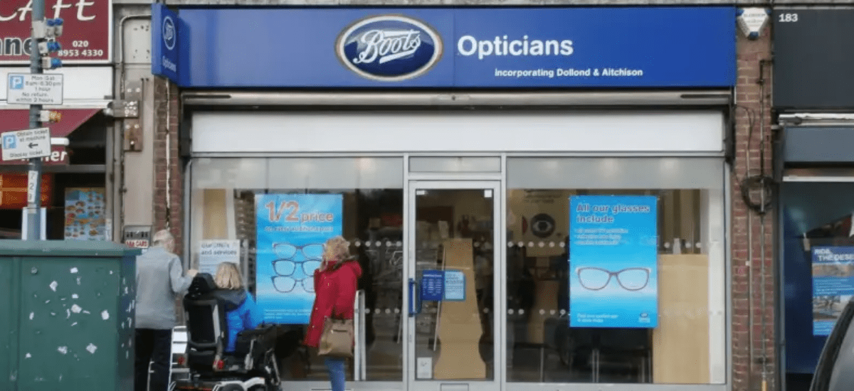 Boots Optician, Borehamwood > Prideview Group